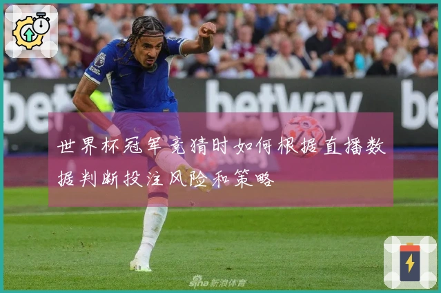 世界杯冠军竞猜时如何根据直播数据判断投注风险和策略