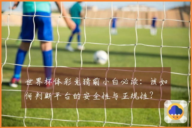 世界杯体彩竞猜前小白必读：该如何判断平台的安全性与正规性？